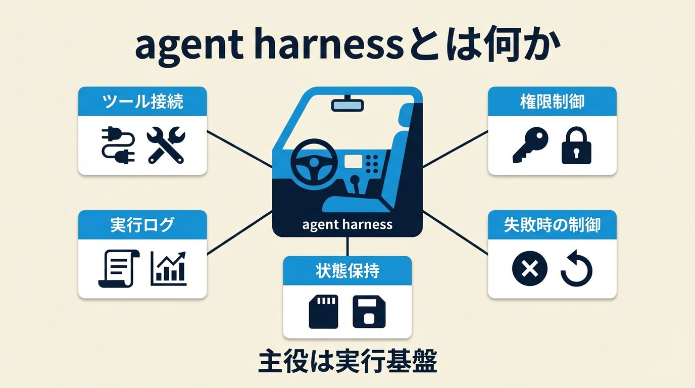 agent harnessの役割